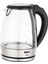 Çok Renkli Cam Su Isıtıcı Kettle 1800 Ml, Şık ve Fonksiyonel Tasarım 1