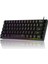 TS91 61 Tuş Rgb Kablolu Siyah Membran Türkçe Q Gaming Klavye 1