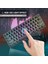 TS91 61 Tuş Rgb Kablolu Siyah Membran Türkçe Q Gaming Klavye 5