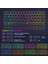 TS91 61 Tuş Rgb Kablolu Siyah Membran Türkçe Q Gaming Klavye 7