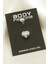 Msa-Shop Kalp Zirkon Taşlı Çelik Piercing 1 Adet-Gümüş Rengi 1