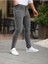Erkek Jeans Slim Likralı Denim Gri Kot Pantolon 2
