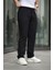 Erkek Trend Beli Lastikli Bol Paça Baggy Pantolon 2