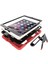 Bfs iPad 5 Air 9.7 Kılıf Griffin Tablet Kapak - Kırmızı 6