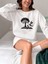 Premium Oversize Kesim Uzun Kollu Baskılı Sweatshirt 1