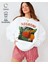 Premium Oversize Kesim Uzun Kollu Baskılı Sweatshirt 1