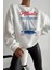 Premium Oversize Kesim Uzun Kollu Baskılı Sweatshirt 1