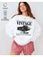 Premium Oversize Kesim Uzun Kollu Baskılı Sweatshirt 1