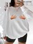 Premium Oversize Kesim Uzun Kollu Baskılı Sweatshirt 1