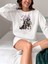 Premium Oversize Kesim Uzun Kollu Baskılı Sweatshirt 1