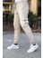 Erkek Paraşüt Kumaş Tarz Cepli Paça ve Bel Lastikli Jogger Spor Pantolon 2