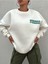 Premium Oversize Kesim Uzun Kollu Baskılı Sweatshirt 1