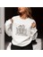 Premium Oversize Kesim Uzun Kollu Baskılı Sweatshirt 1