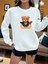 Premium Oversize Kesim Uzun Kollu Baskılı Sweatshirt 1