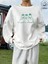 Premium Oversize Kesim Uzun Kollu Baskılı Sweatshirt 1