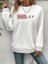 Premium Oversize Kesim Uzun Kollu Baskılı Sweatshirt 1