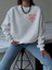 Premium Oversize Kesim Uzun Kollu Baskılı Sweatshirt 1