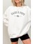 Premium Oversize Kesim Uzun Kollu Baskılı Sweatshirt 1