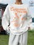 Premium Oversize Kesim Uzun Kollu Baskılı Sweatshirt 1