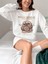 Premium Oversize Kesim Uzun Kollu Baskılı Sweatshirt 1