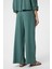 Yeşil Şerit Detaylı Kadın Pantolon 5