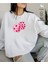 Premium Oversize Kesim Uzun Kollu Baskılı Sweatshirt 1