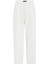Beyaz Baggy Fitilli Erkek Pantolon 1