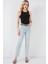 Kadın Bdart, Çıtçıtlı, Kolsuz, Yuvarlak Yakalı Bodysuit Siyah 2