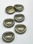 Italyan Trençkot Kaban Düğmesi / Oksit Gold / 3 cm / 6 Lı Set 2