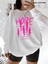 Premium Oversize Kesim Uzun Kollu Baskılı Sweatshirt 1