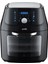 16L Siyah Dijital Fritöz ve Airfryer, 1800W, Dokunmatik Ekran, Çok Fonksiyonlu 3