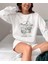 Premium Oversize Kesim Uzun Kollu Baskılı Sweatshirt 1