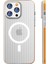 Bfs iPhone 16 Pro Max Line Magsafe Kapak - Turuncu 1