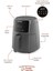 Koyu Gri, 3,9 Litre, 1500 Watt Hava Kızartma Makinesi 3