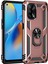 Bfs Oppo A74 4g Kılıf Sofya Yüzüklü Silikon Kapak - Rose 1