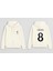 Futbolcu Toni Kroos Baskılı Erkek Çocuk Ekru Kapüşonlu Sweatshirt Hoodie 1