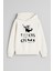 Cadılar Bayramı Halloween Hocus Pocus Baskılı Ekru Kız Erkek Çocuk Kapüşonlu Sweatshirt 1