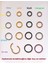 10 mm Silver Cerrahi Çelik Düz Halka Helix Piercing Lob Kıkırdak Rook Daith Conch 8