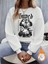 Premium Oversize Kesim Uzun Kollu Baskılı Sweatshirt 1