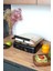 Retro 6 Dilim Izgara ve Tost Makinesi, 180° Açılır, 2000W, Bej 1