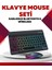 Sepetim Bluetooth 5.3 Destekli Şarjlı Taşınabilir Klavye + Mouse Kombinasyonu 2