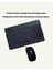 Tüm Cihazlarla Uyumlu Rgb Işıklı Kablosuz Klavye ve Mouse Seti 3