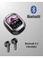 Akıllı Ekranlı Bluetooth 5.4 Kablosuz Kulaklık – Dokunmatik ve Şarj Kutulu 4