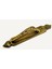 Antika Tarz Dekoratif Pirinç Kubbeli Çekme Kapı Kolu - 396X68 Mm, Antik 1