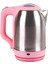 Pembe 1,7 L Çelik Su Isıtıcı, Şık ve Dayanıklı Tasarım 1