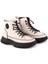 24K310-13 Kalın Taban Deri Kadın Sneakers Bot 3