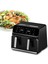 Çift Fonksiyonlu Hava Fritöz, Siyah, 8 Litre, 4+4 Programlı, Geniş ve Kullanışlı 4