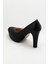 Siyah Kadın Klasik Topuklu Ayakkabı 2001SIYAH Cilte 4