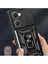 Bfs Vivo Y18 Kılıf Pars Lens Yüzüklü Silikon - Siyah 3