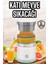 Msa-Shop Taşınabilir Kablosuz Taşınabilir Şarjlı Narenciye Sıkacağı Portakal Meyve Sıkacağı Çift Bıçaklı 1